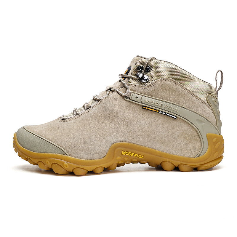 

Кроссовки мужские треккинговые Hiking / Trekking Shoes Men High-Top Mode Full, цвет Sand