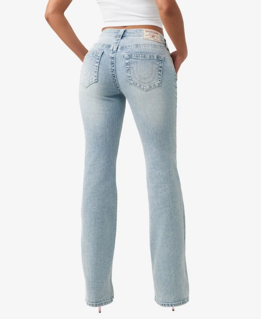 Джинсы клеш с вышивкой True Religion, Freckle Wave — фото 3