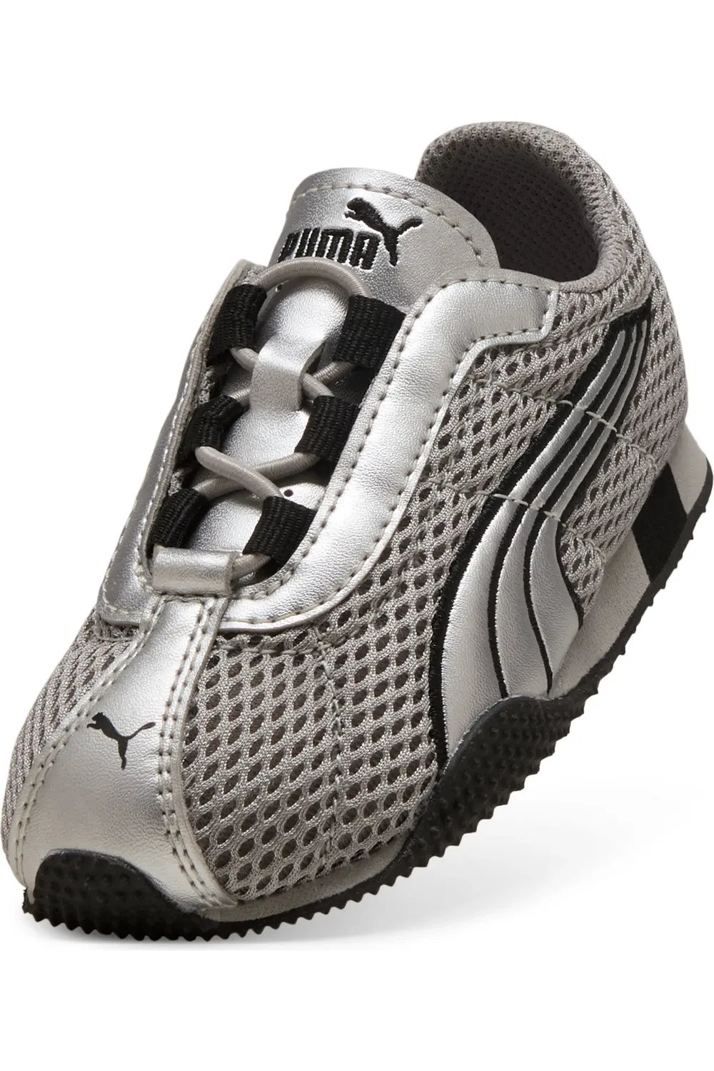 Детские кроссовки из текстиля и кожи H-Street OG PUMA, Gray Echo/Puma Silver