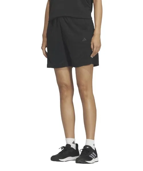 Женские шорты с принтом Adidas Training Essentials Plus Regular Fit CoolSenser, Black