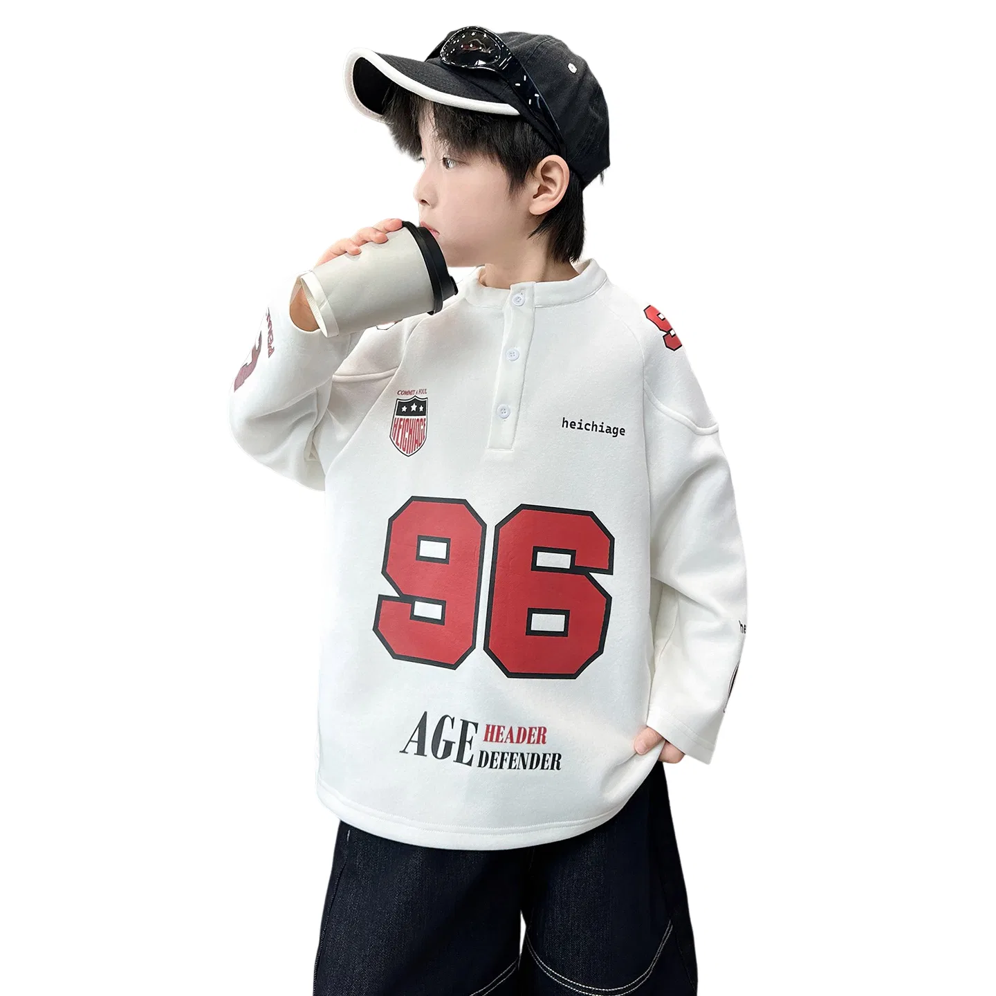 Детское худи Lanza, White