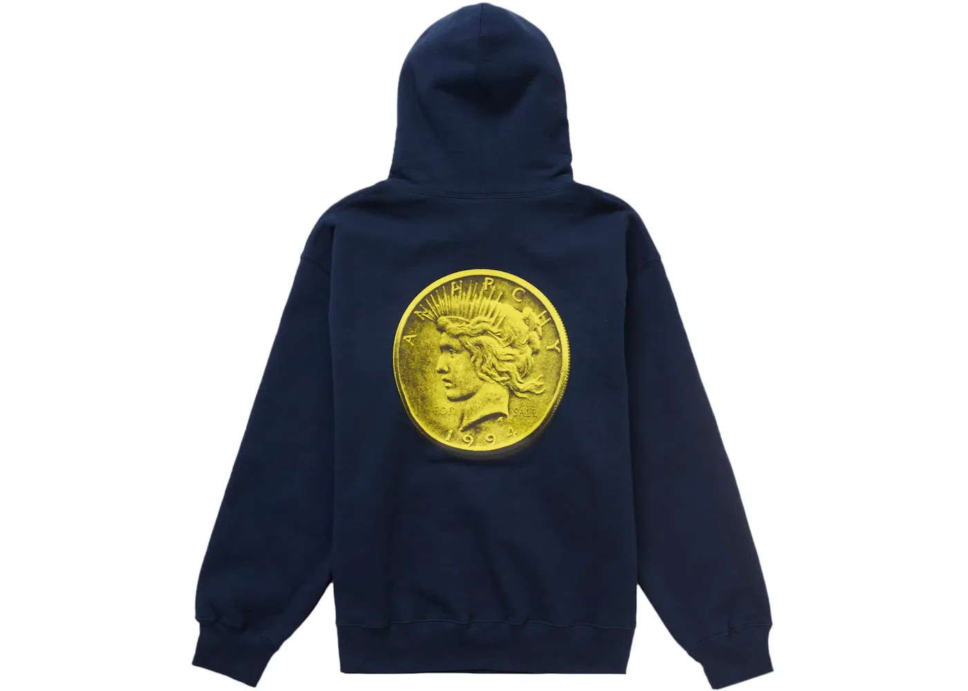 Мужская худи Supreme Anarchy, Navy — фото 2
