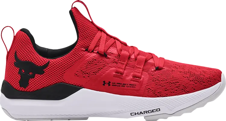 

Кроссовки Under Armour Project Rock BSR Red White, красный