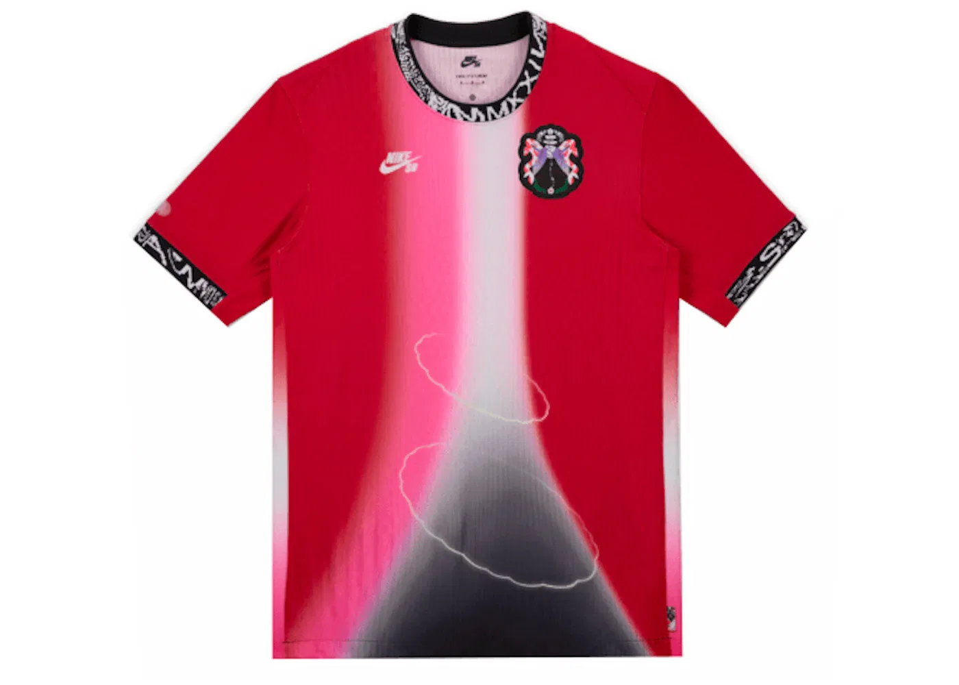 Мужская футболка с принтом Nike SB Olympics 2024 Japan Jersey Nike, Red Multicolor