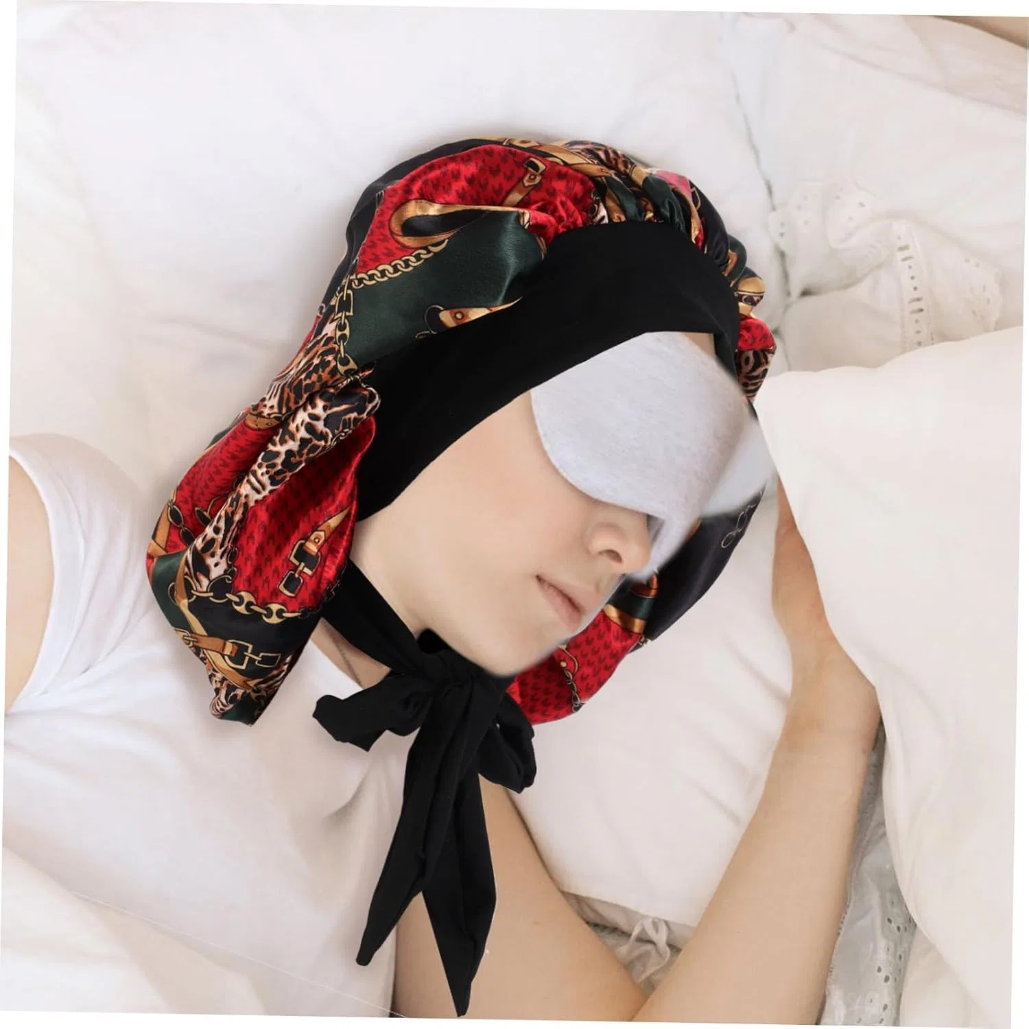 Шапочка для душа Satin, GALPADA, Pack of 4, Red — фото 3