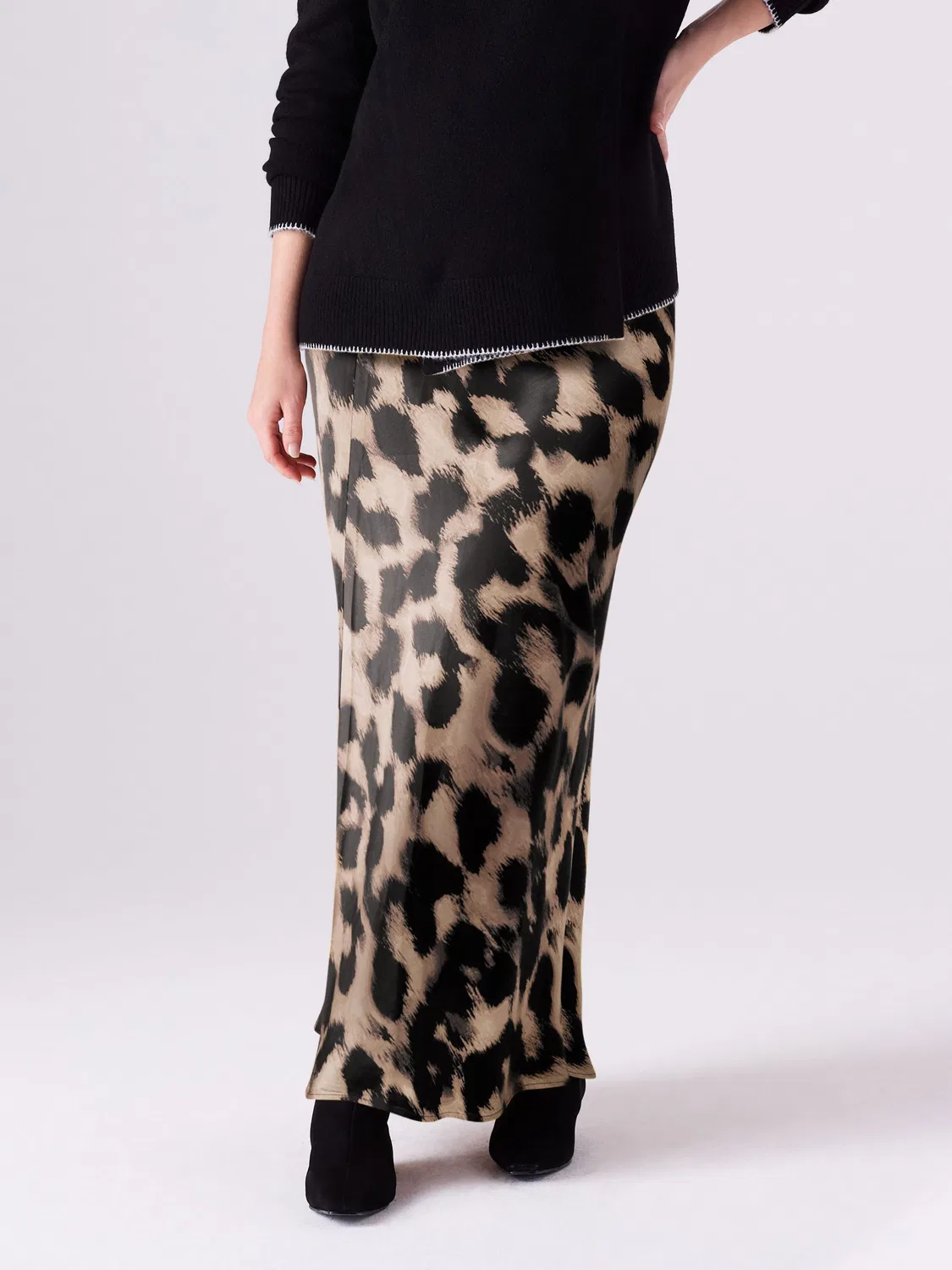 Юбка макси сатин Animal Print Next, Animal Print — фото 4