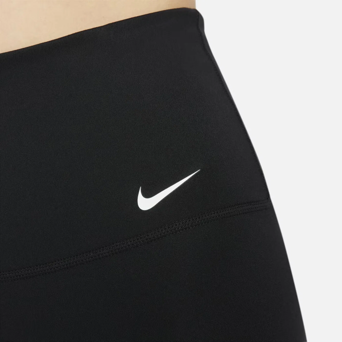 Шорты велосипедки с высокой посадкой Nike, черный — фото 4