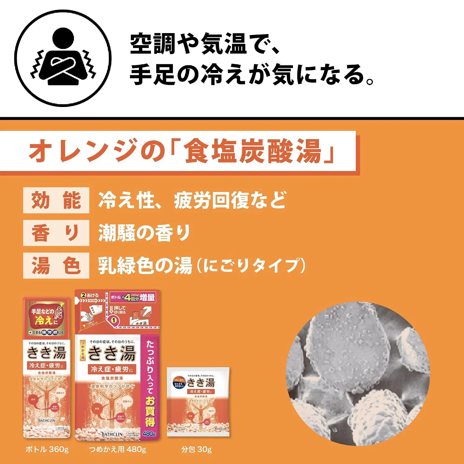 Соль для ванн Kikiyu Japanese Spa Mineral Care, 360 г, Белый — фото 3