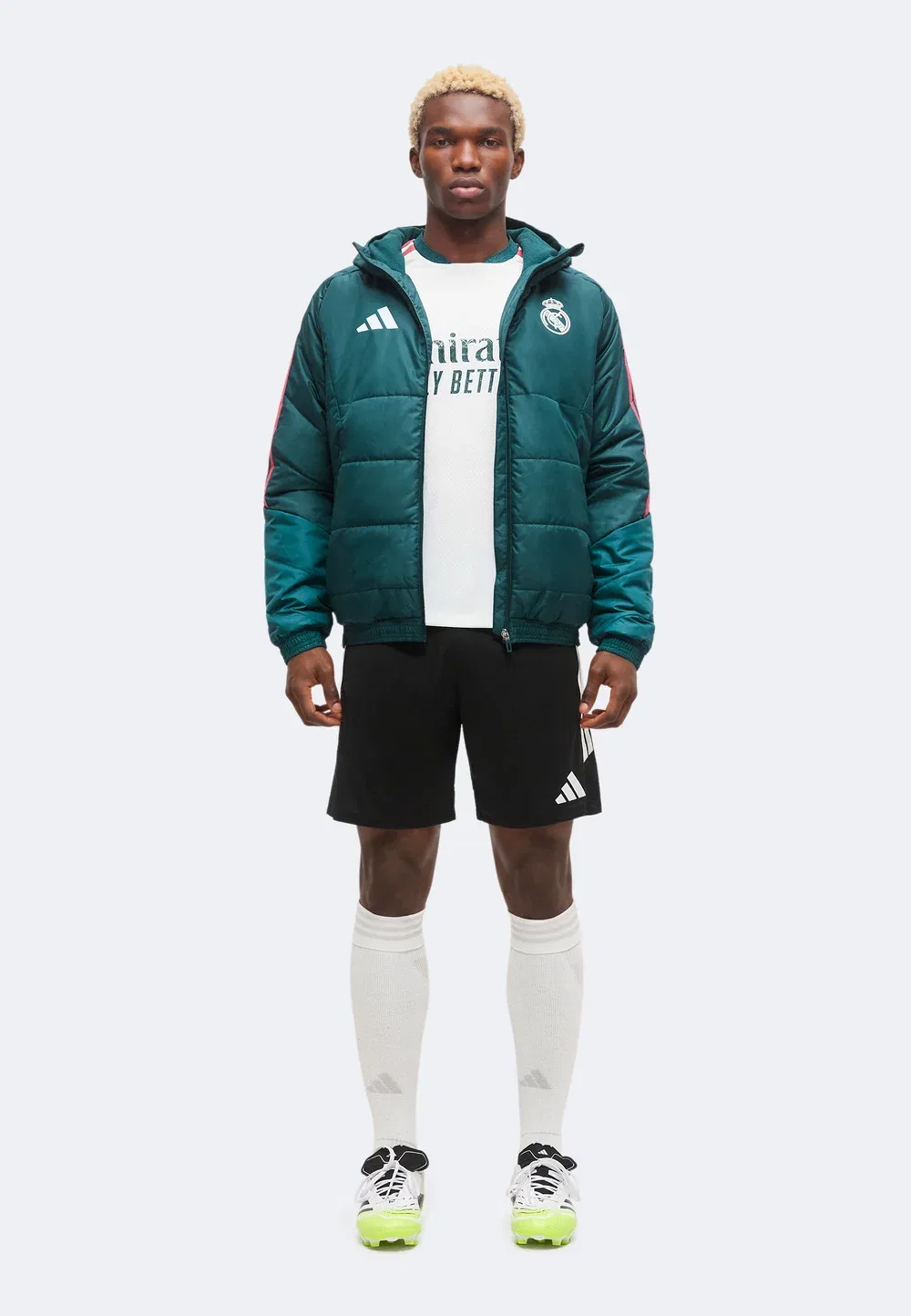 Куртка Real Madrid Tiro26 - клубная одежда Adidas Performance, Aurora Ivy/Wild Pink — фото 2