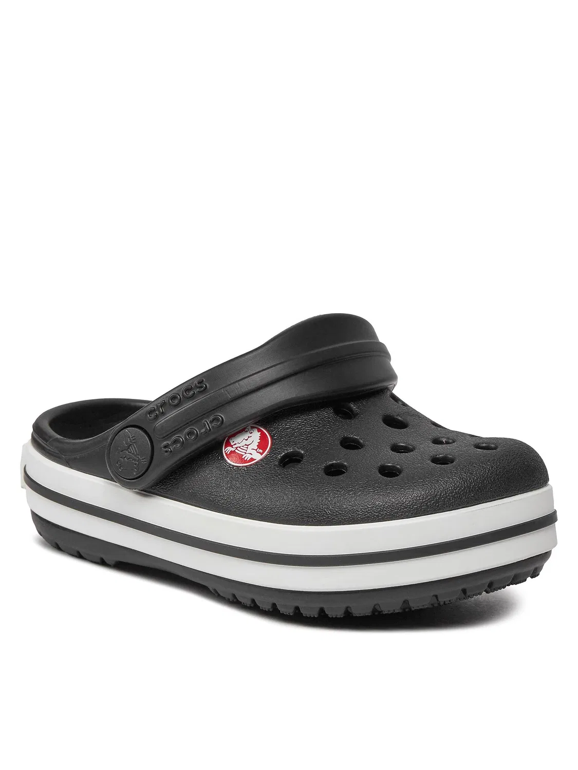 Шлепанцы для мальчика Crocband Kids Clog Crocs, черный — фото 2