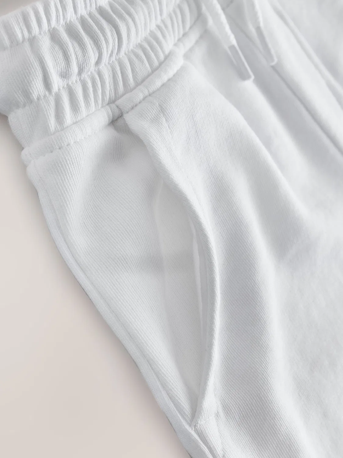 Шорты Regular Fit Basic Next, белый — фото 4