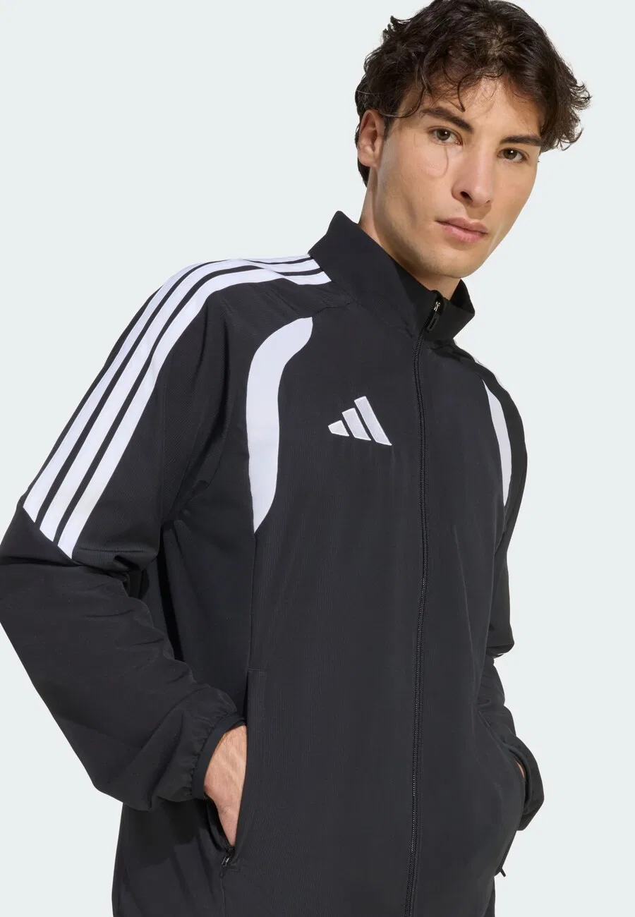 Спортивная куртка ADIDAS PERFORMANCE 'Tiro26 League' черного цвета — фото 4