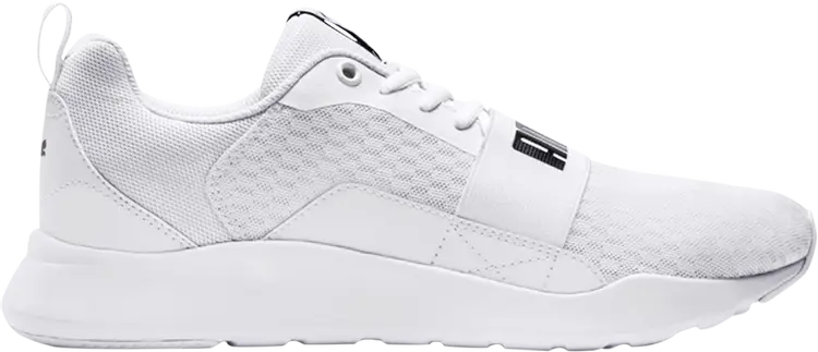 

Кроссовки Puma Wired Lace Up White Black, белый, Белый;серый, Кроссовки Puma Wired Lace Up White Black, белый