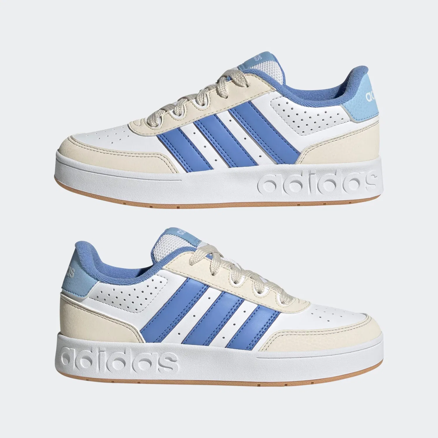 Кроссовки Adidas Sportswear Breakbase белого цвета — фото 4