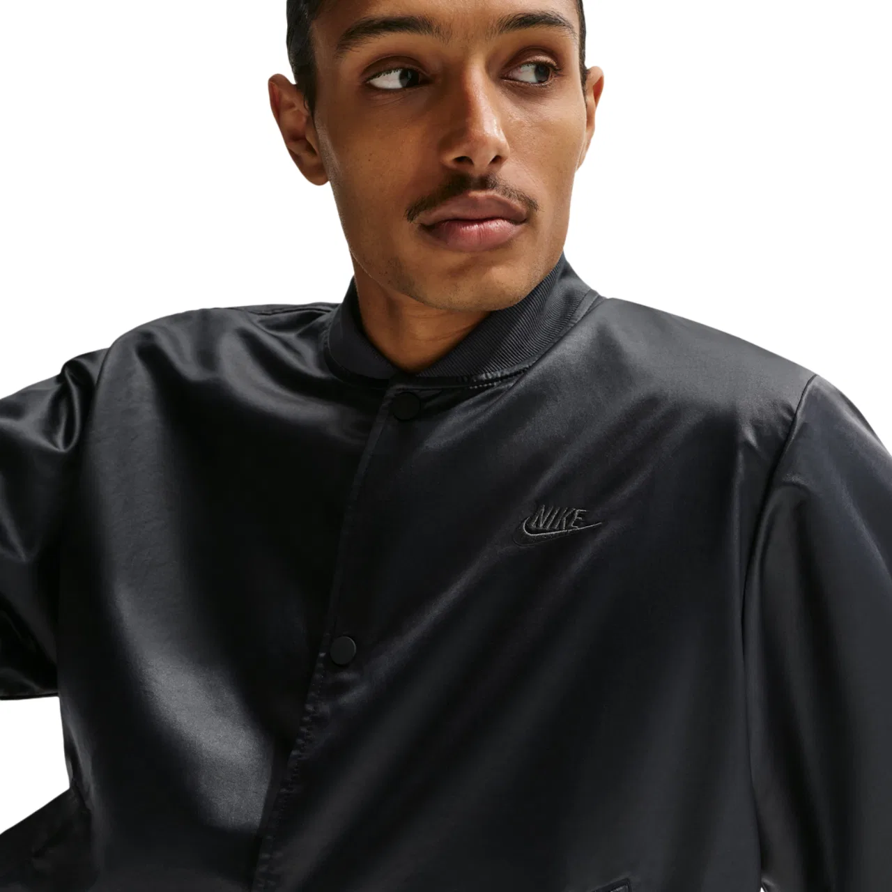 Мужская куртка Club Varsity Nike, цвет Black/Anthracite — фото 3