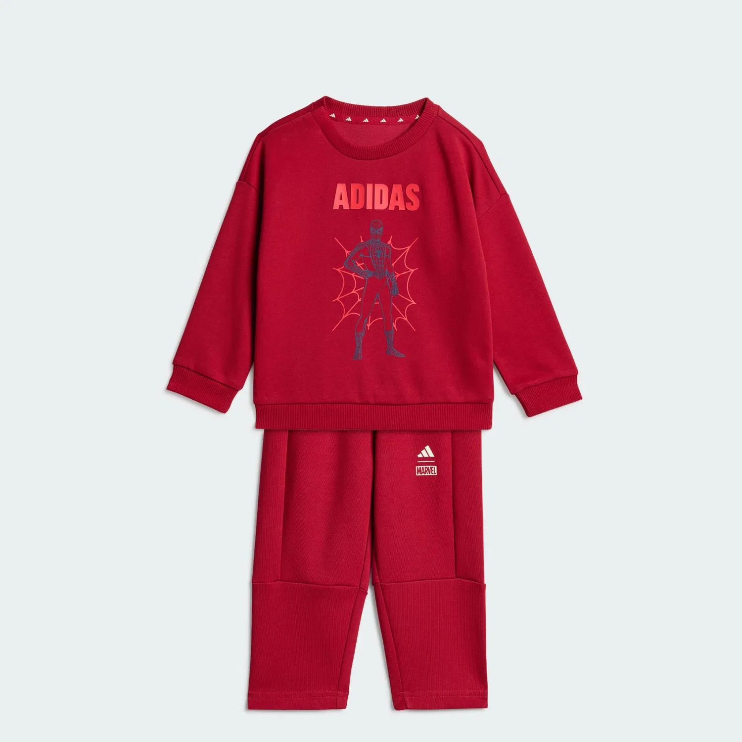 Детский спортивный костюм с принтом Spider-Man Adidas Marvel, Rot Weiss — фото 4