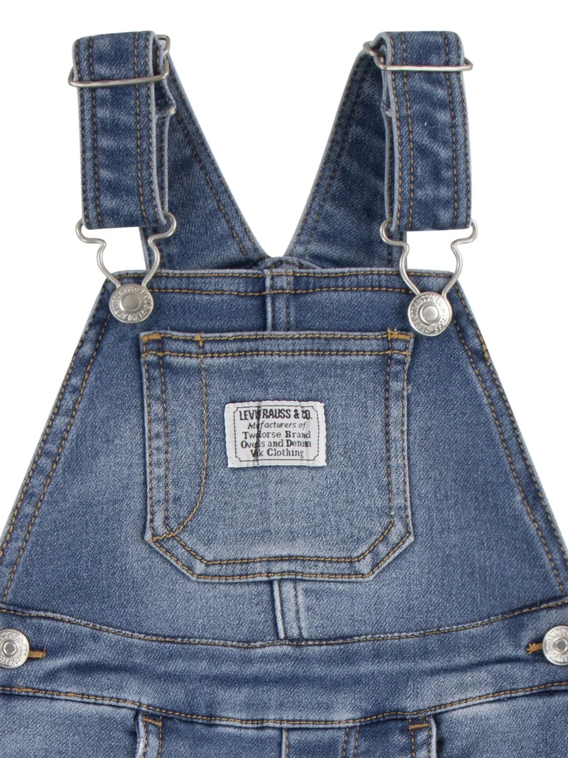 Комбинезон джинсовый Levi's, синий — фото 3