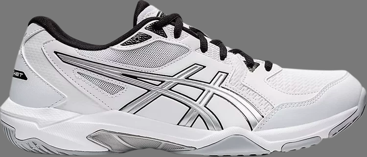 Кроссовки gel rocket 10 'white pure silver' Asics, белый - фото