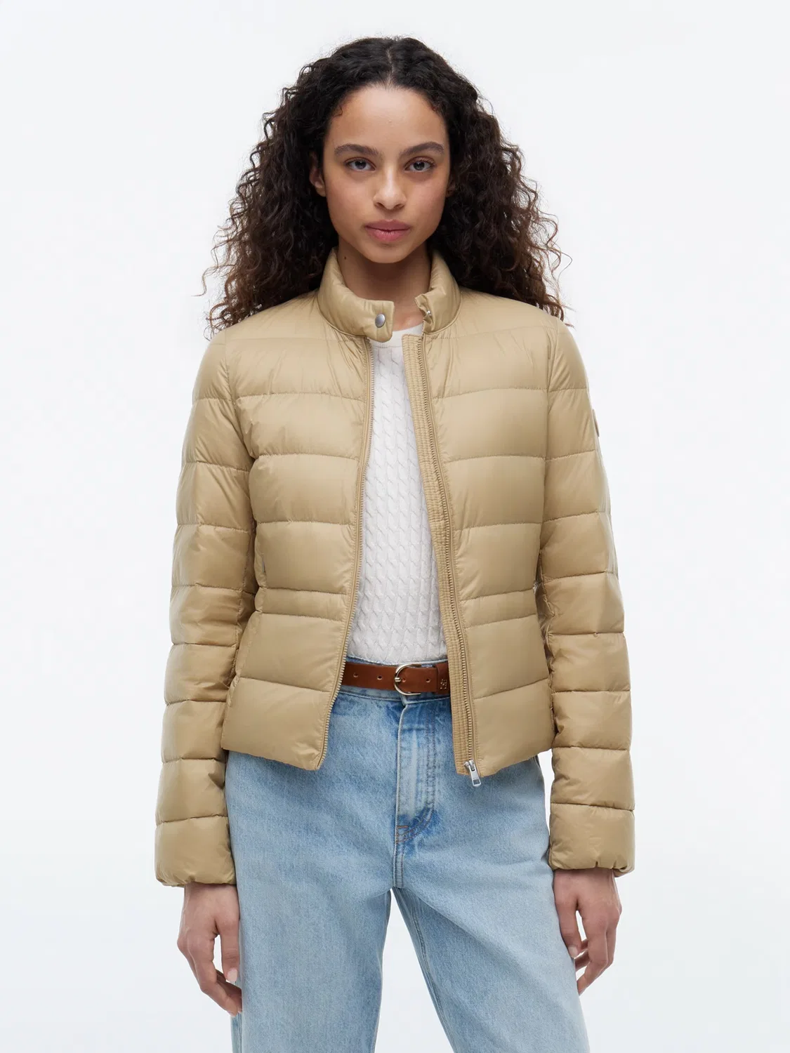 Ветровка Tommy Hilfiger, бежевый — фото 2