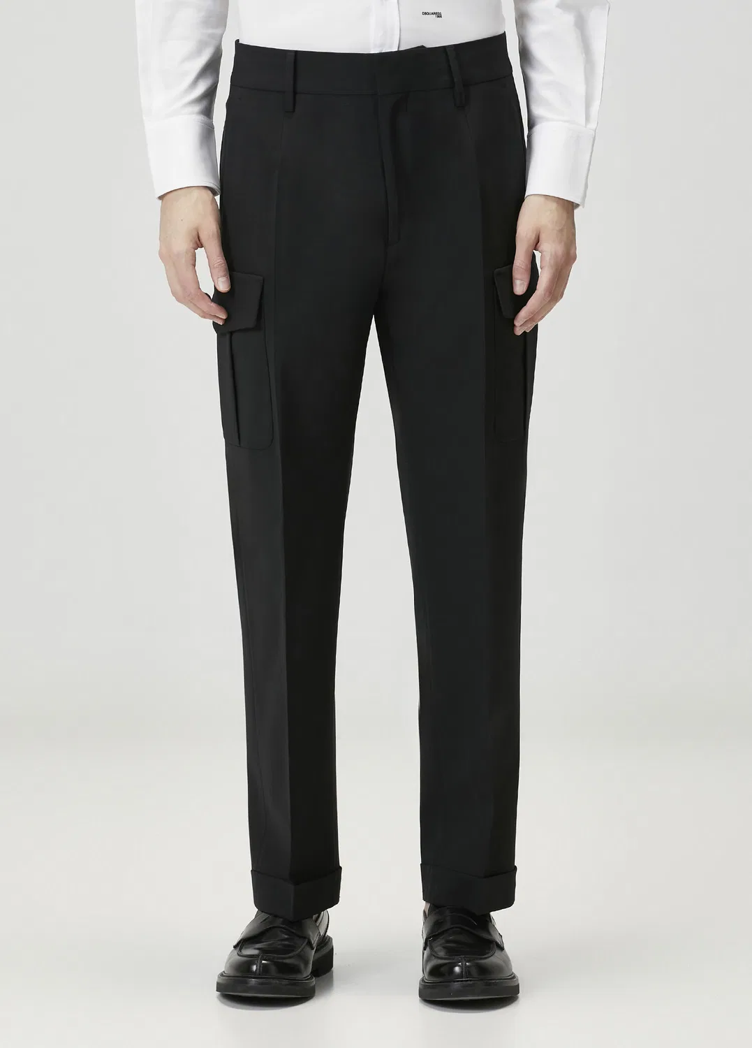 Брюки карго Dsquared2 Tropical Straight, black — фото 2
