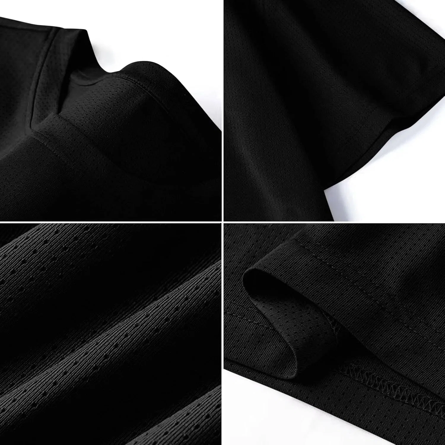 Мужская футболка с коротким рукавом, свободного кроя, хлопковая, #Black — фото 2