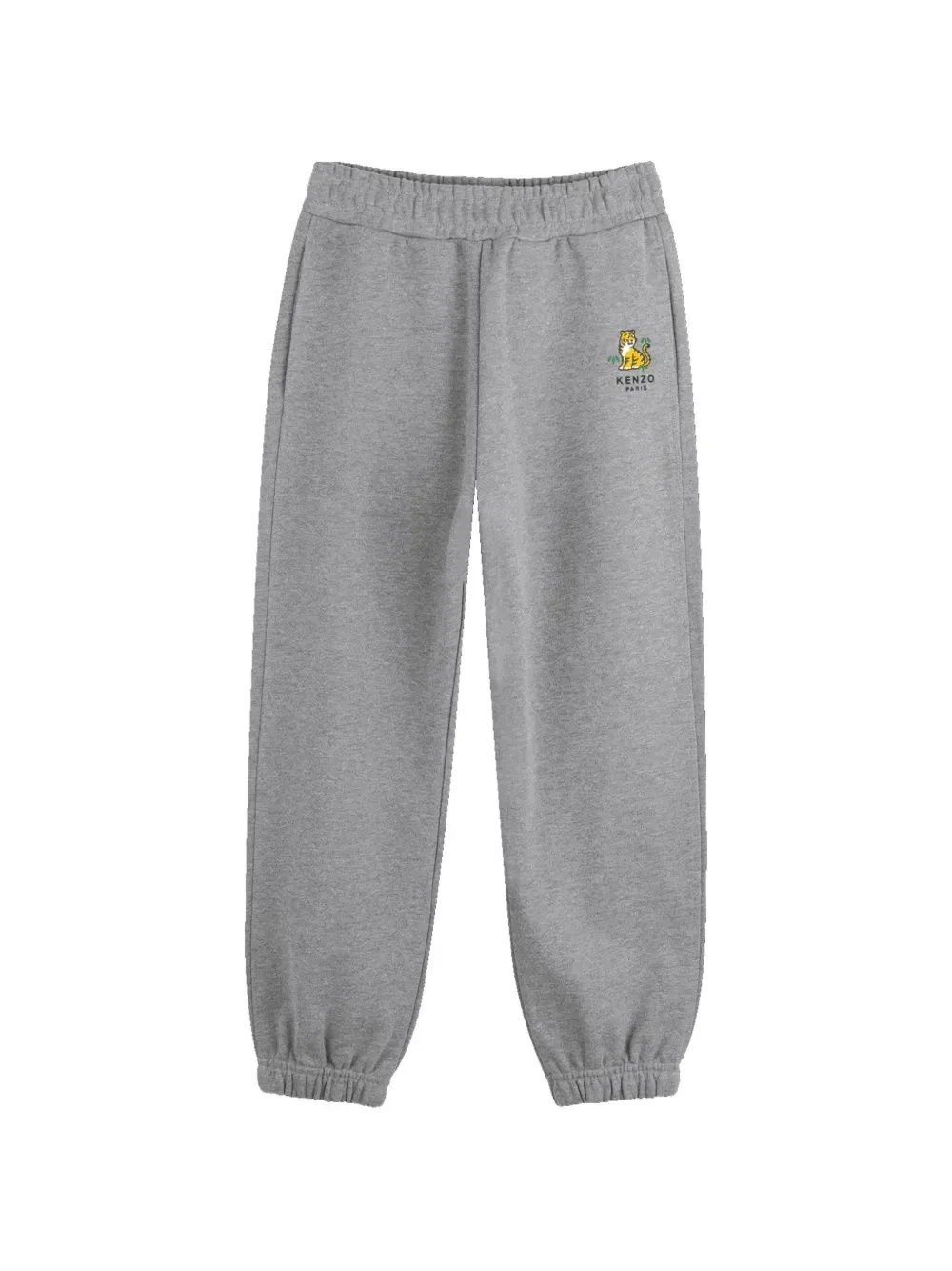 Спортивные брюки с вышитым логотипом Kenzo Kids, серый