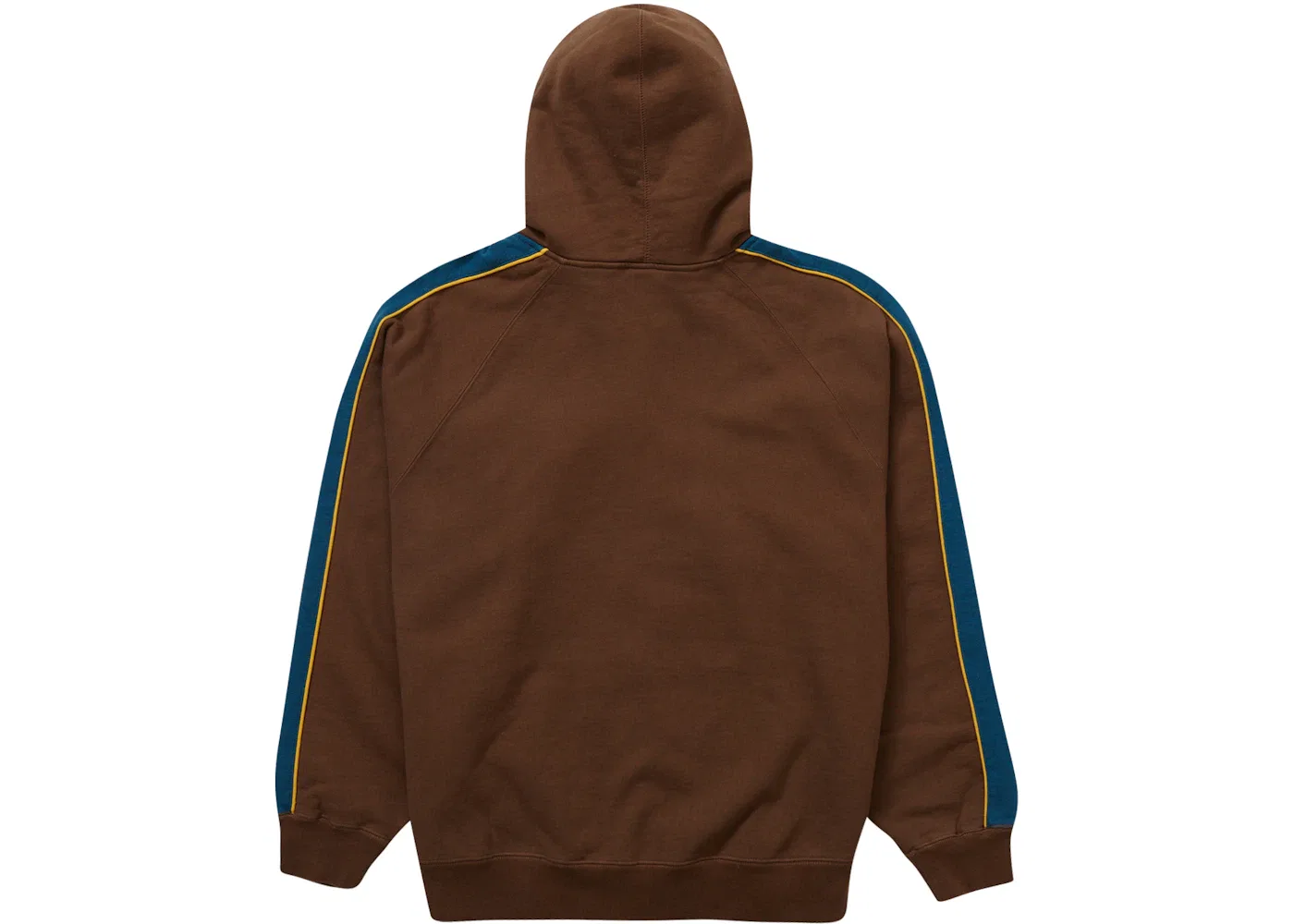 Мужская худи на молнии с капюшоном Supreme Falcon Raglan Zip Up Hooded Sweatshirt, Natural — фото 2