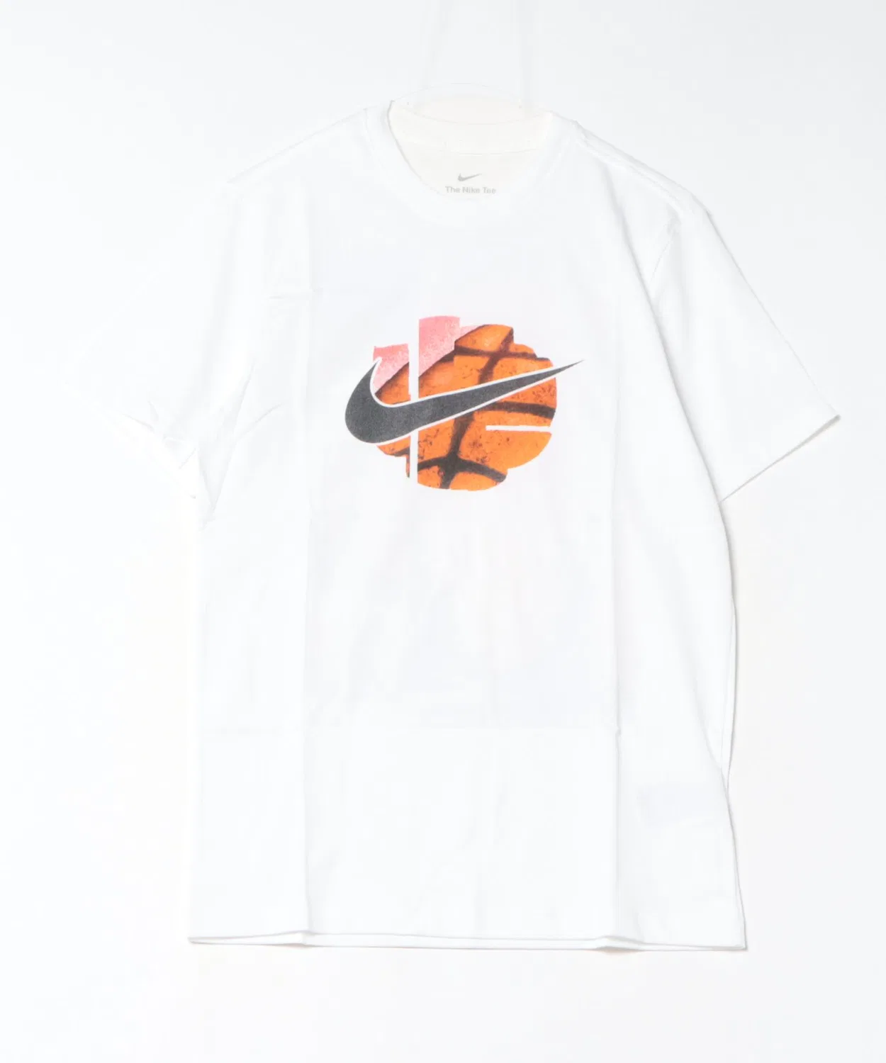 Мужская хлопковая футболка с коротким рукавом NIKE, White