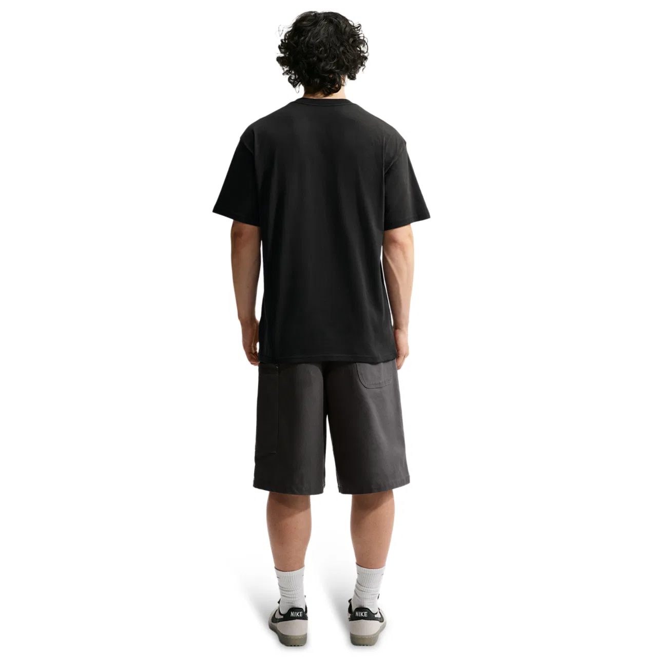 Мужская футболка свободного кроя с вышивкой Nike NSW Loose Basketball Dunk Tee Nike, Black — фото 4