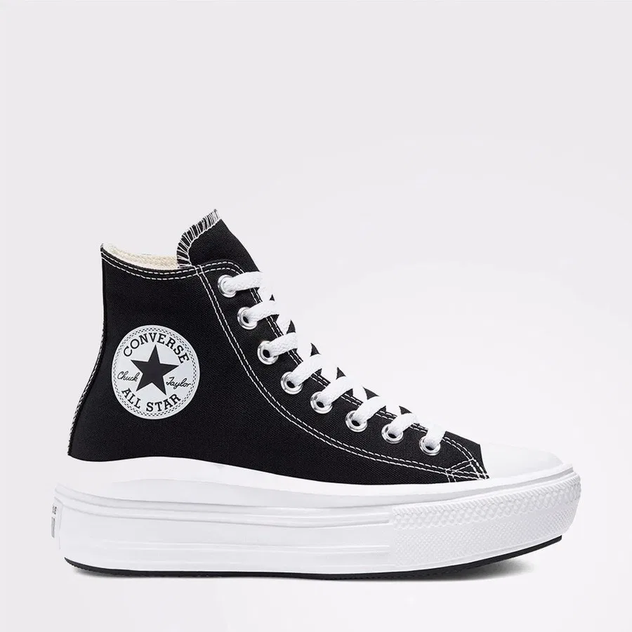 Кроссовки повседневные Chuck Taylor All Star Move Converse, Черный — фото 3