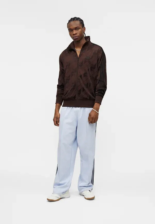 Куртка Monogram firebird summer jacket Adidas Originals, кофе — фото 2