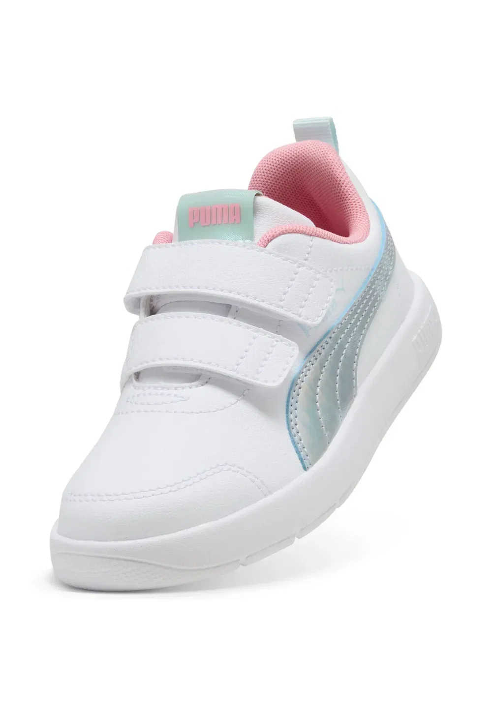 Courtflex v3 spacebelle v ps - кроссовки Puma, Bianco — фото 4