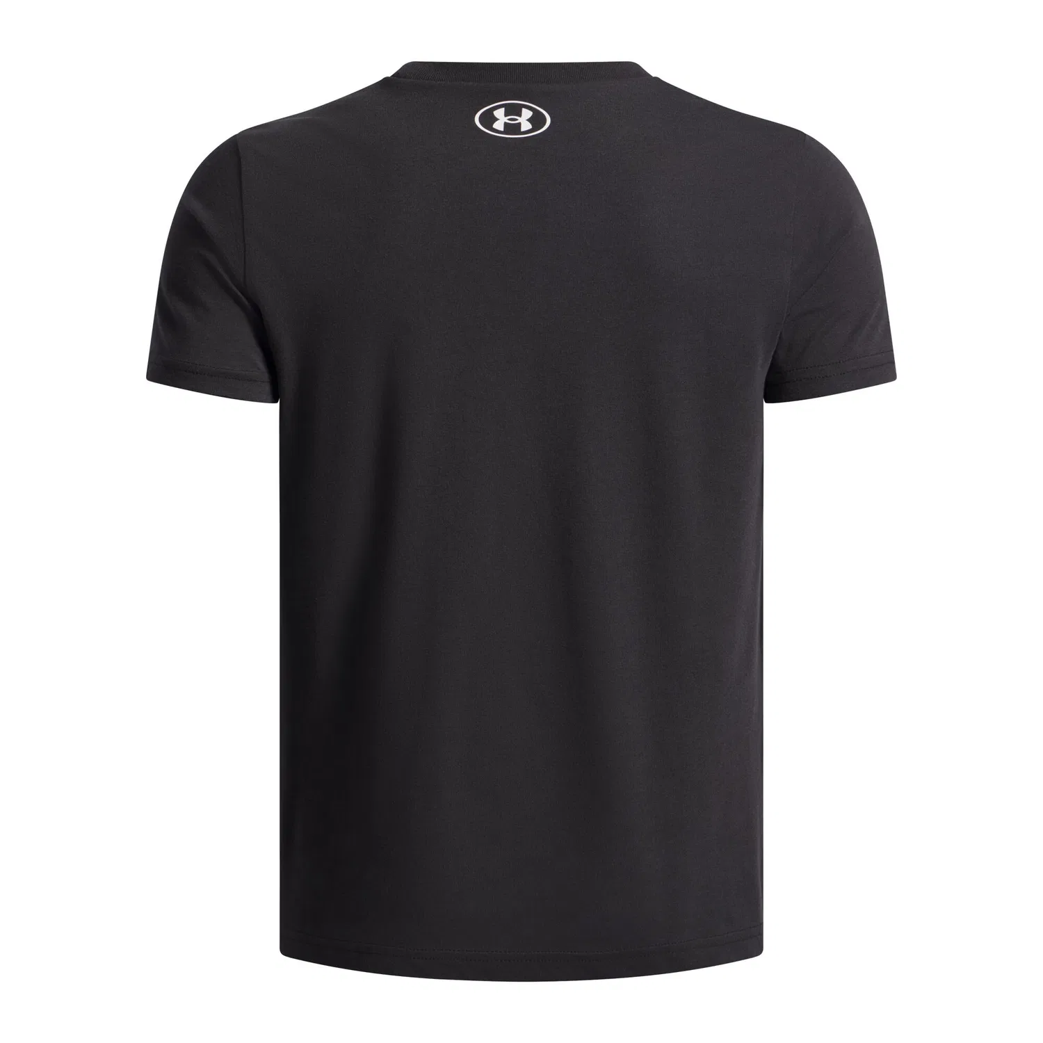 Детская футболка с графическим принтом UA Overlay WM SS Under Armour, Schwarz Konigsblau Rot — фото 3