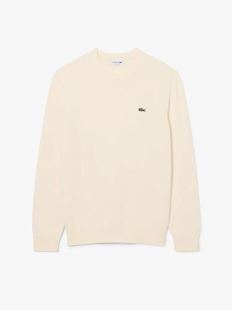 Толстовка LACOSTE 'Basic' бежевого цвета — фото 2