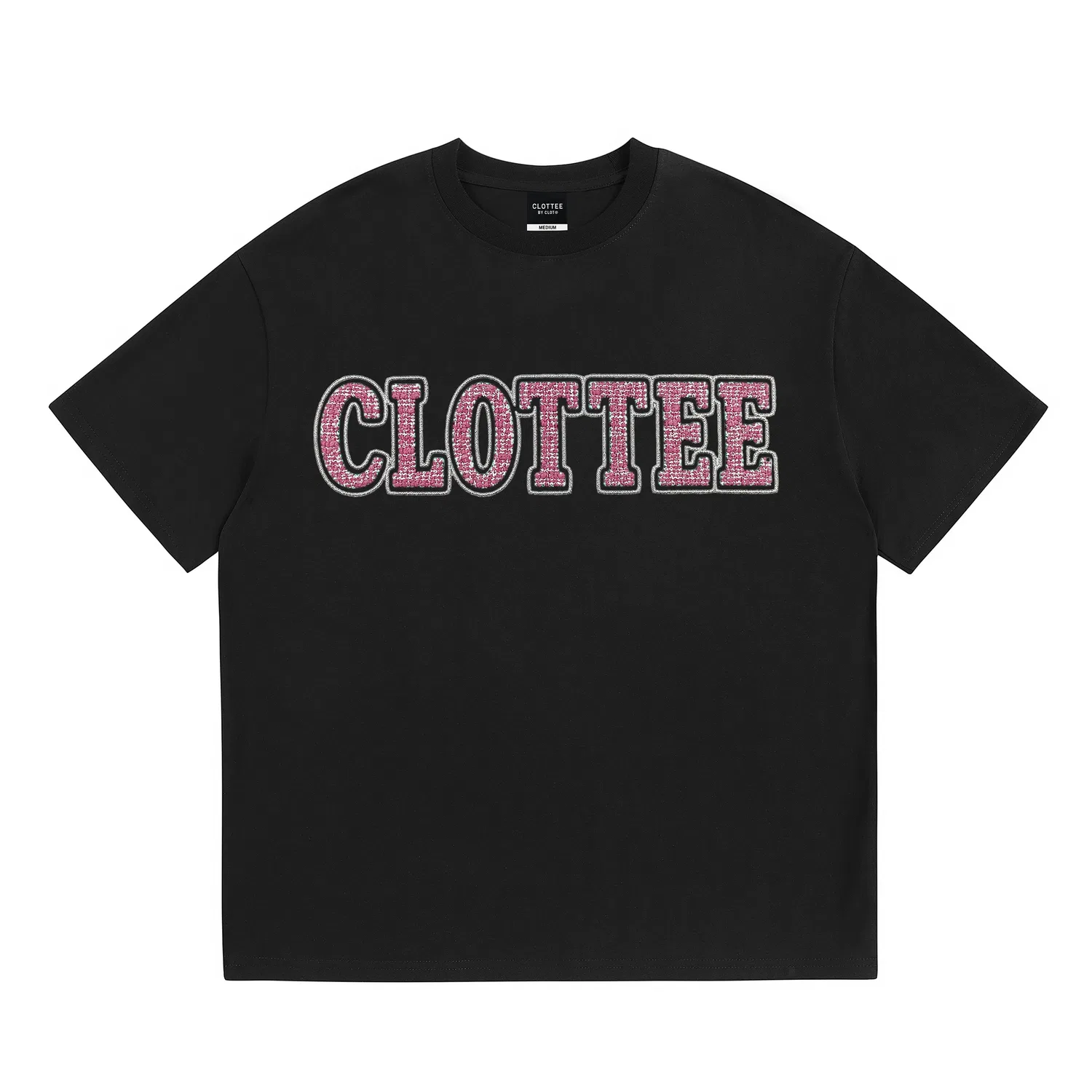 Детская футболка с круглым вырезом, прямого кроя, T Shirts Unisex, CLOT, Heather Gray — фото 3