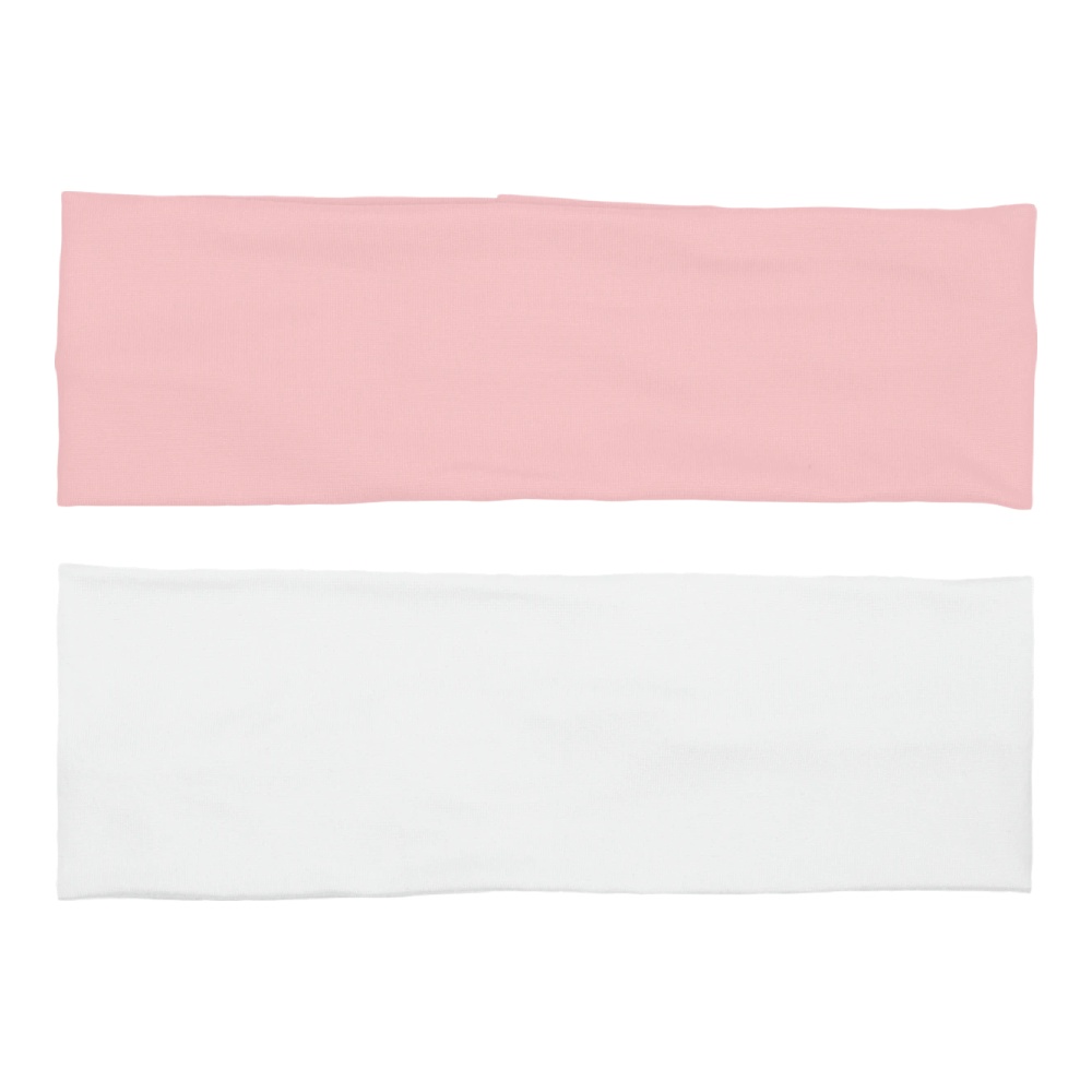 Набор повязок на голову Essence The Game Edit Hair Band Duo, белый/розовый — фото 2