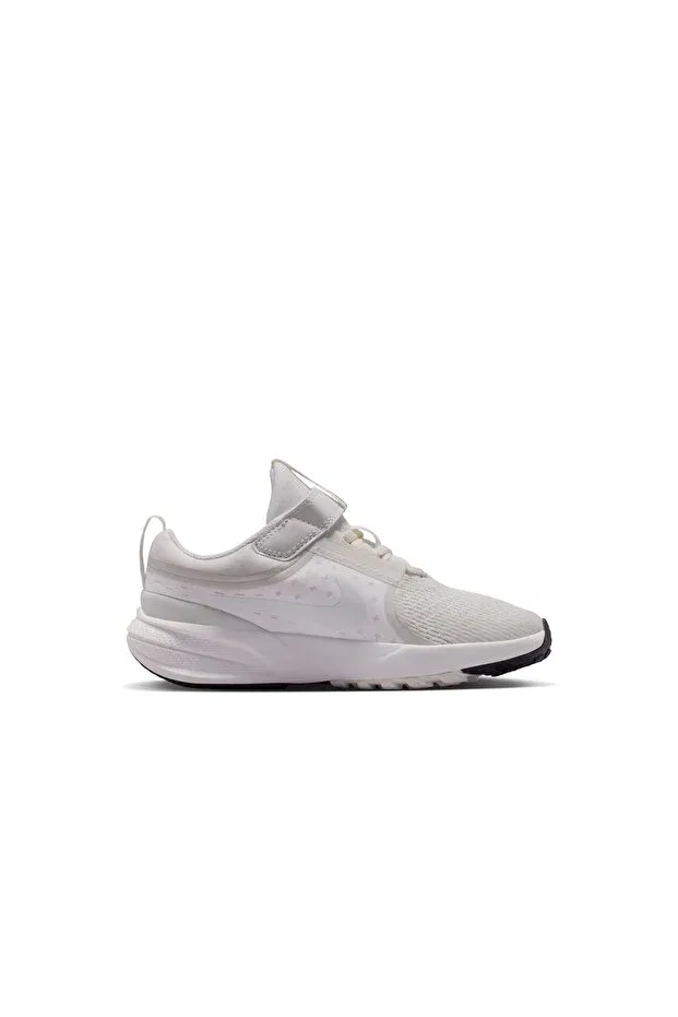 Детские кроссовки для девочек с липучкой Star Runner 5 Ps Nike, Platinum Tint/Mtlc Gold-Black — фото 2