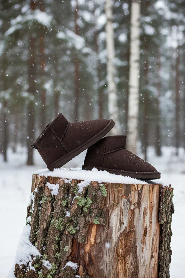 Детские ботинки для девочек из экокожи Soho, Coffee Suede