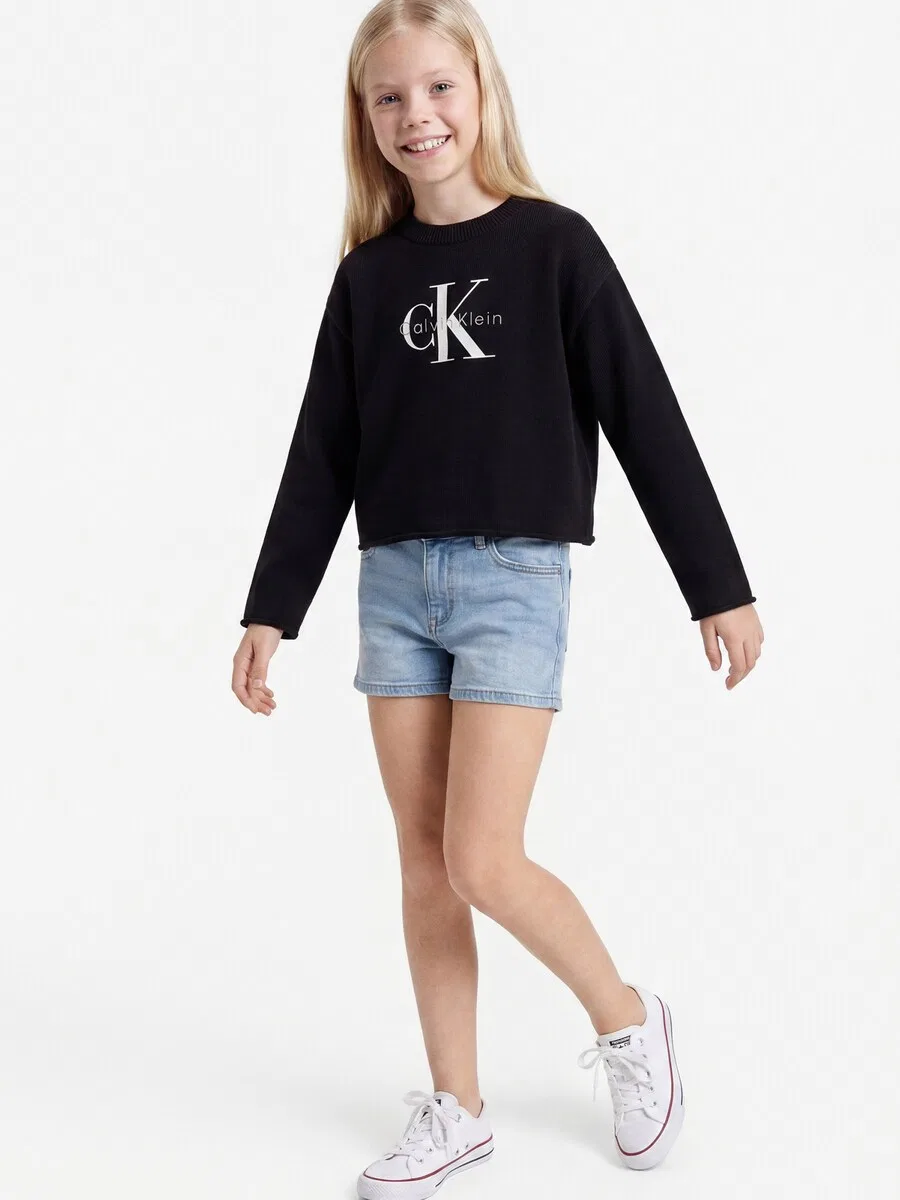 Свитер Calvin Klein Jeans черного цвета — фото 4