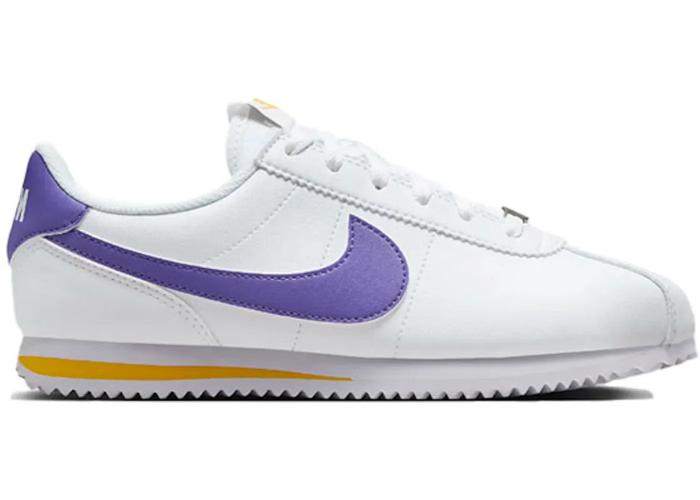 Детские кроссовки Lifestyle Nike Cortez Nike, White/Varsity Maize/Varsity Purple