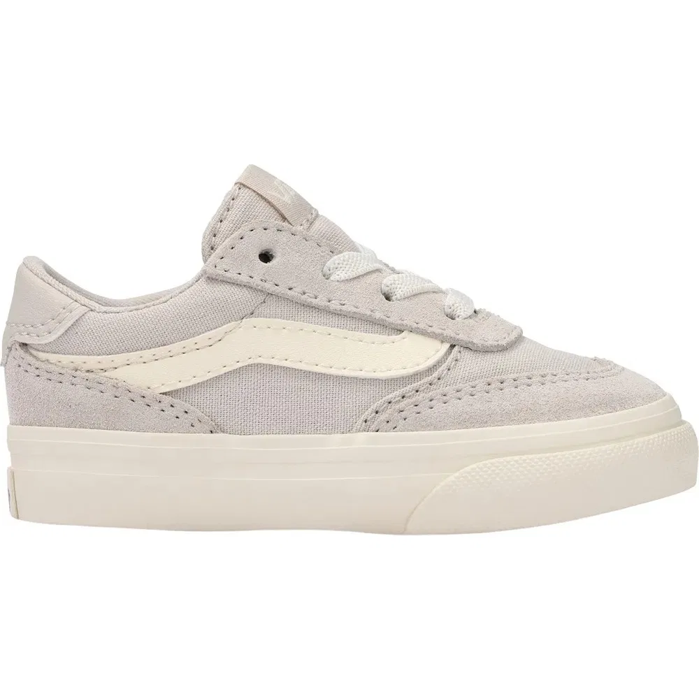 Детские кроссовки без шнуровки Brooklyn Ls Slip-On, серые Vans