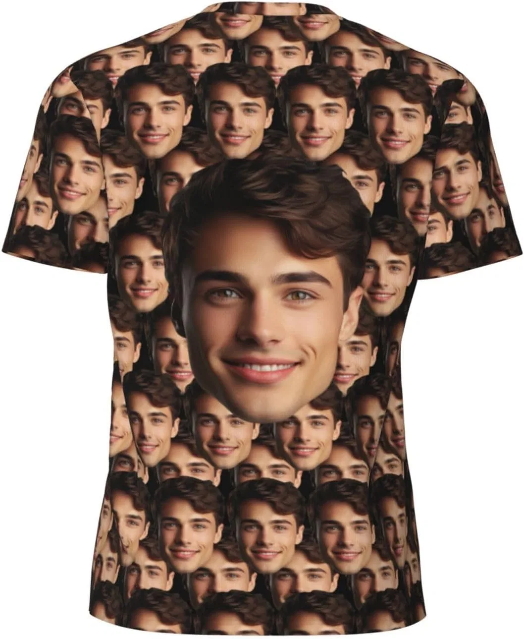 Женская футболка с кастомным принтом, Crew Neck, Short Sleeve, Design 2 — фото 2