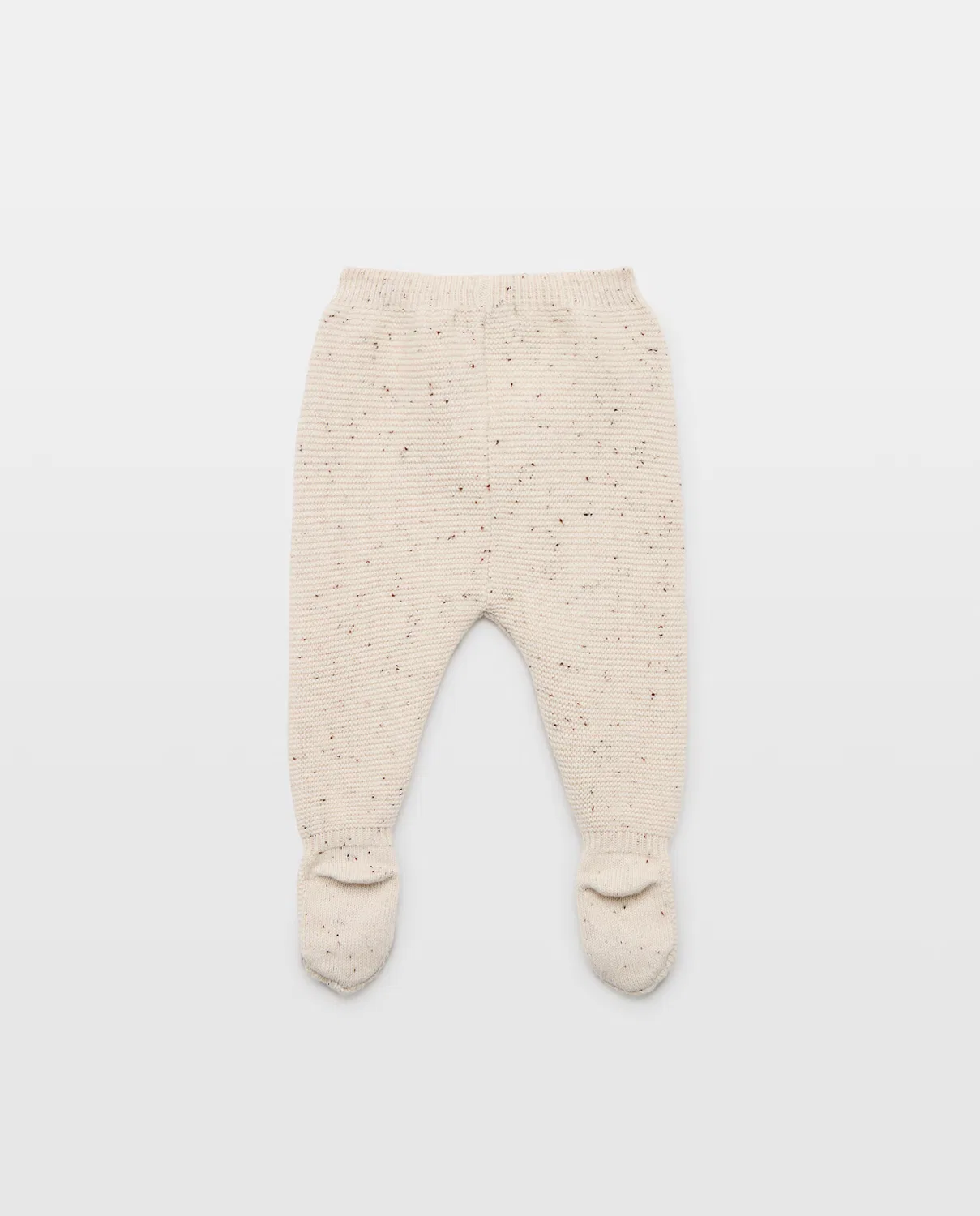 Детские леггинсы, Polaina Tricot Aranes Pie, Coconut El Corte Inglés, Rice paper — фото 2