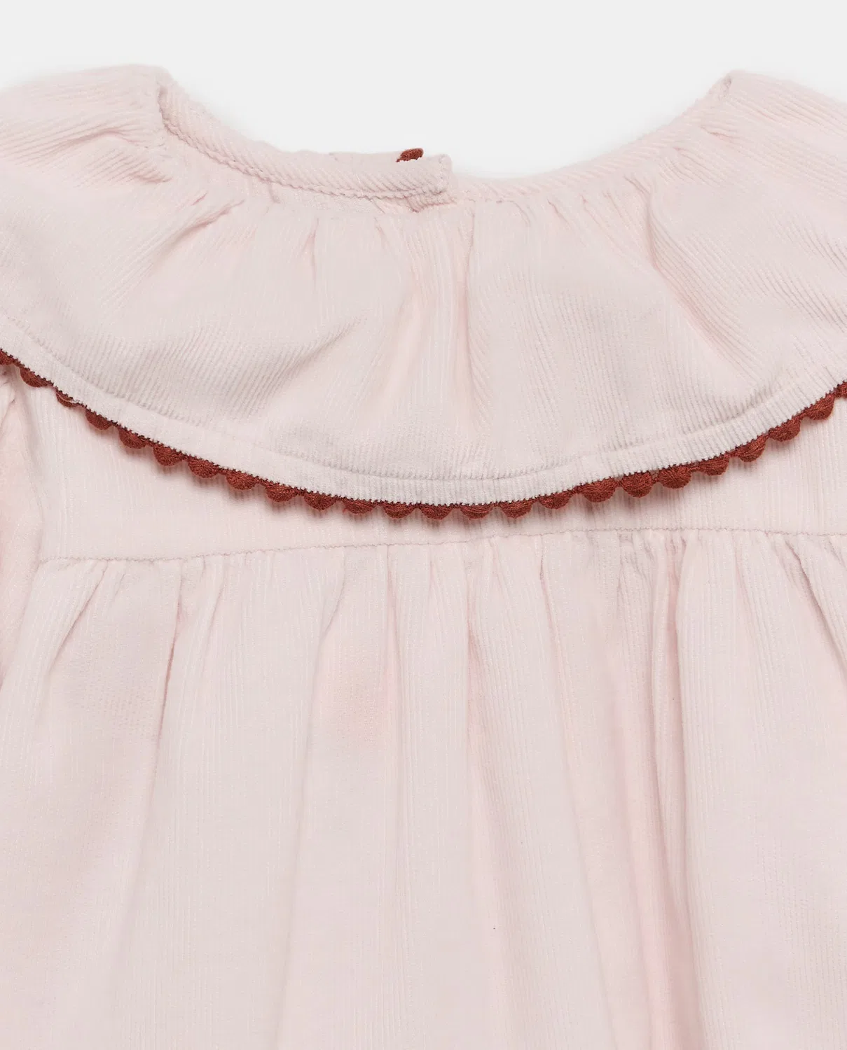 Детская блузка с длинным рукавом, Fantasía Micropana Overlock Cuello, Kids El Corte Inglés, Rosa claro — фото 2