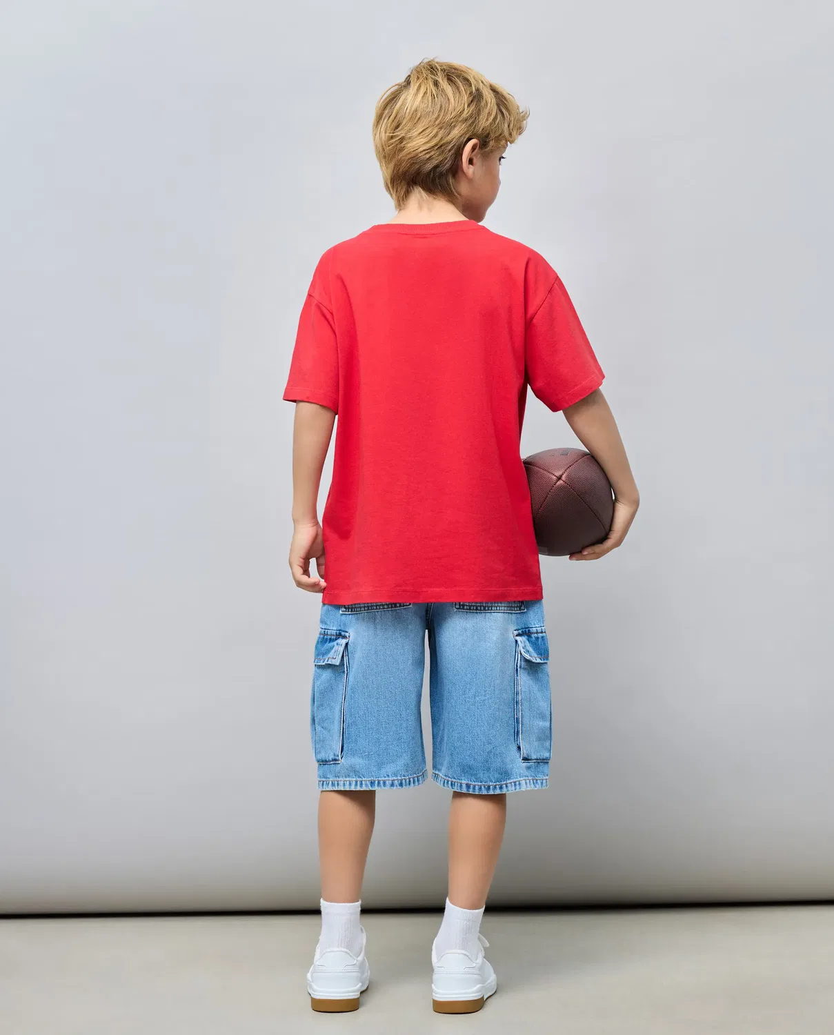 Детская футболка с коротким рукавом с принтом NFL CHIEFS Kids El Corte Inglés, Красный — фото 3
