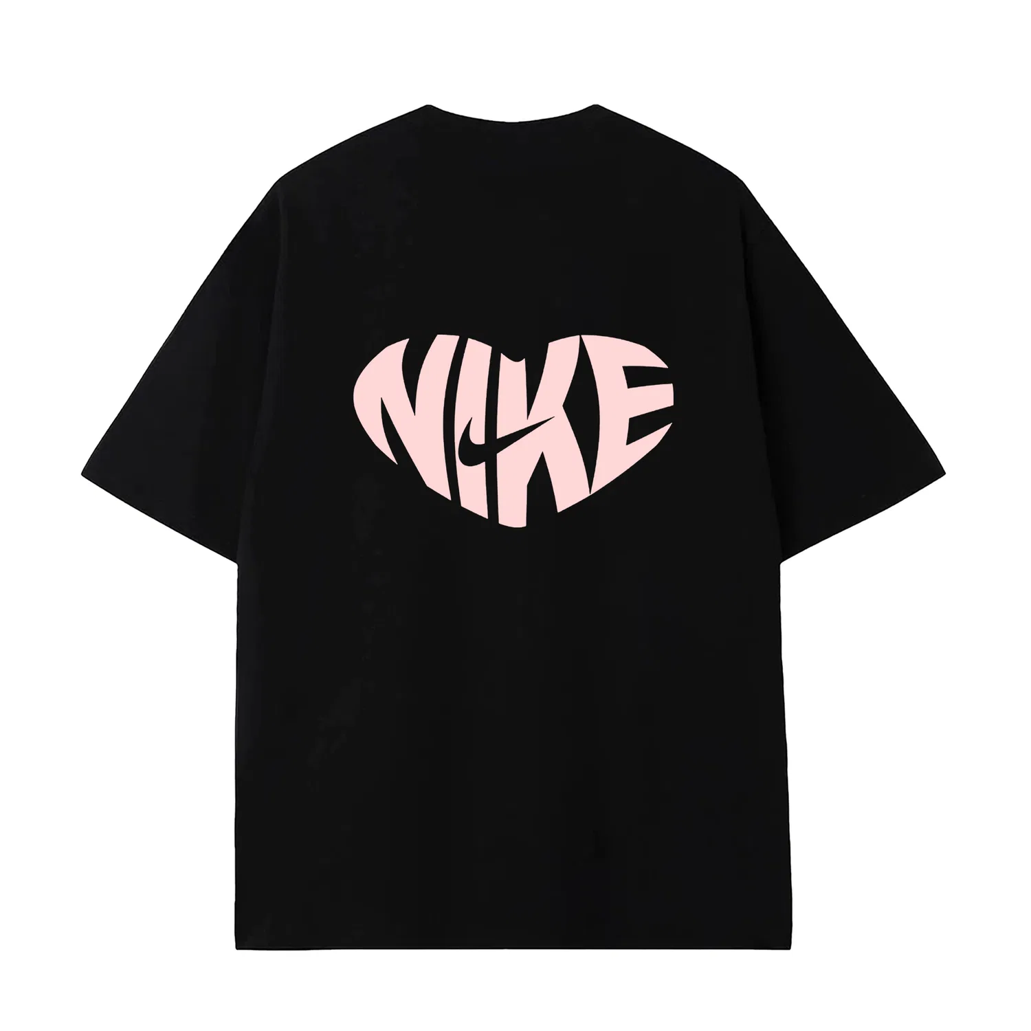 Мужская футболка с принтом Nike Sportswear Club, Черный — фото 3