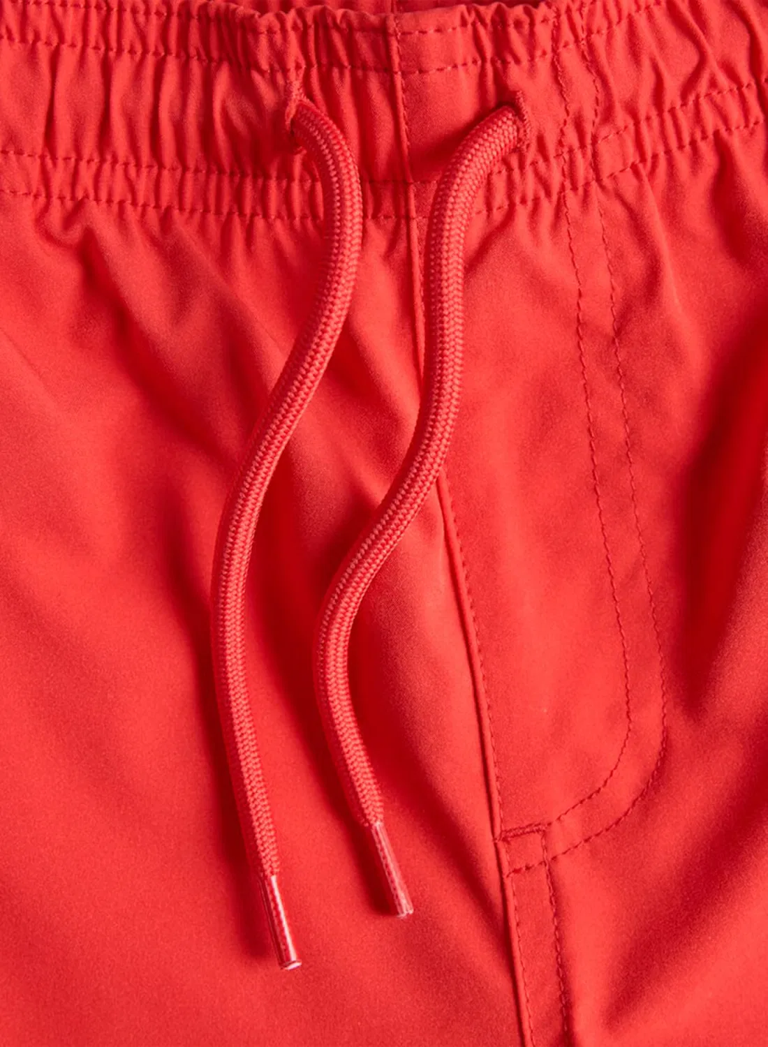 Шорты для плавания с логотипом и кулиской Jack & Jones Junior, красный — фото 4