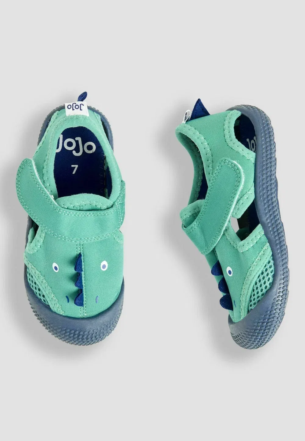 Сандалии стандартного размера для ходьбы Jojo Maman Bébé, Aqua — фото 3