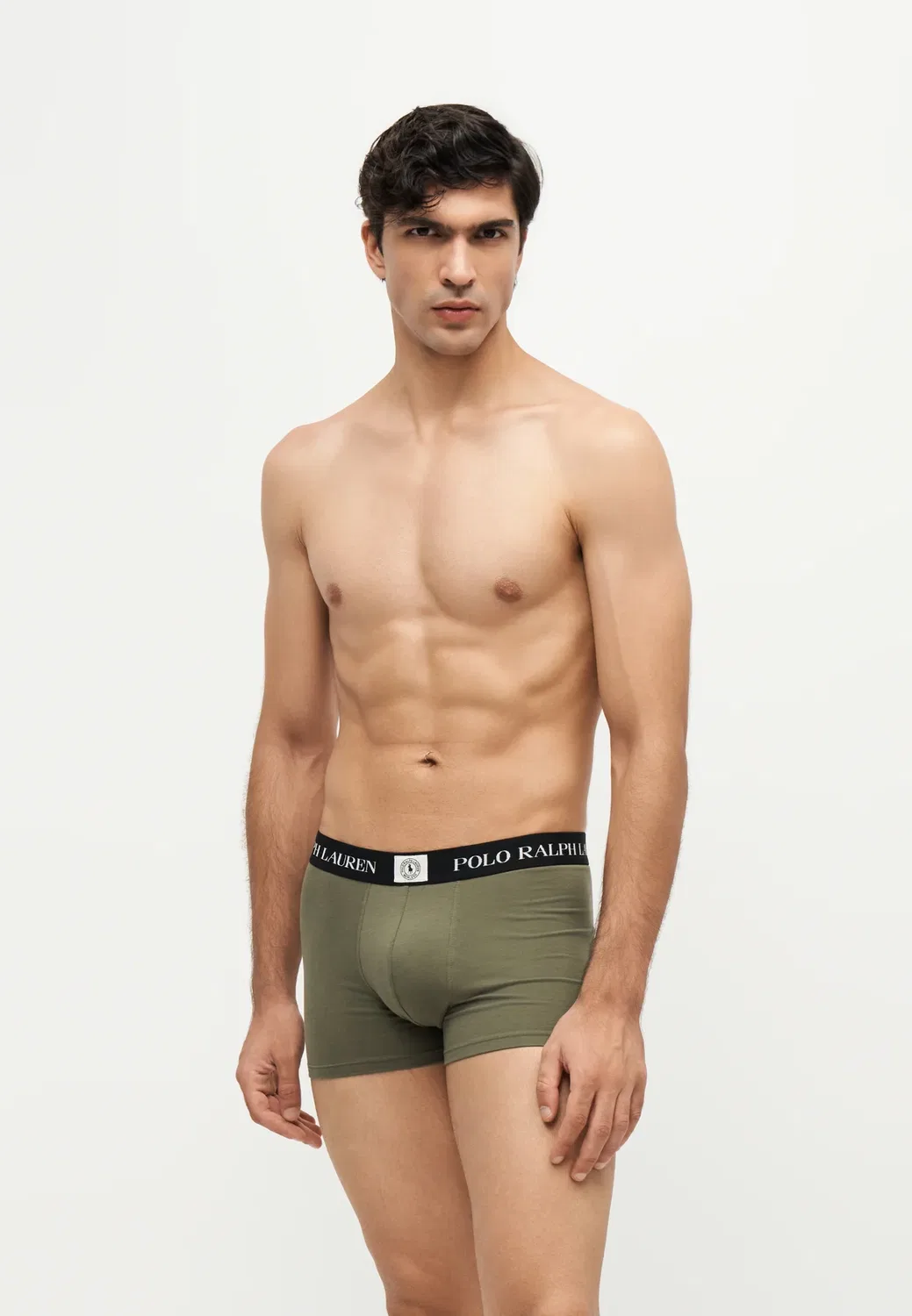 3 шт. - трусы Polo Ralph Lauren, Dark Blue/Olive/Black — фото 2