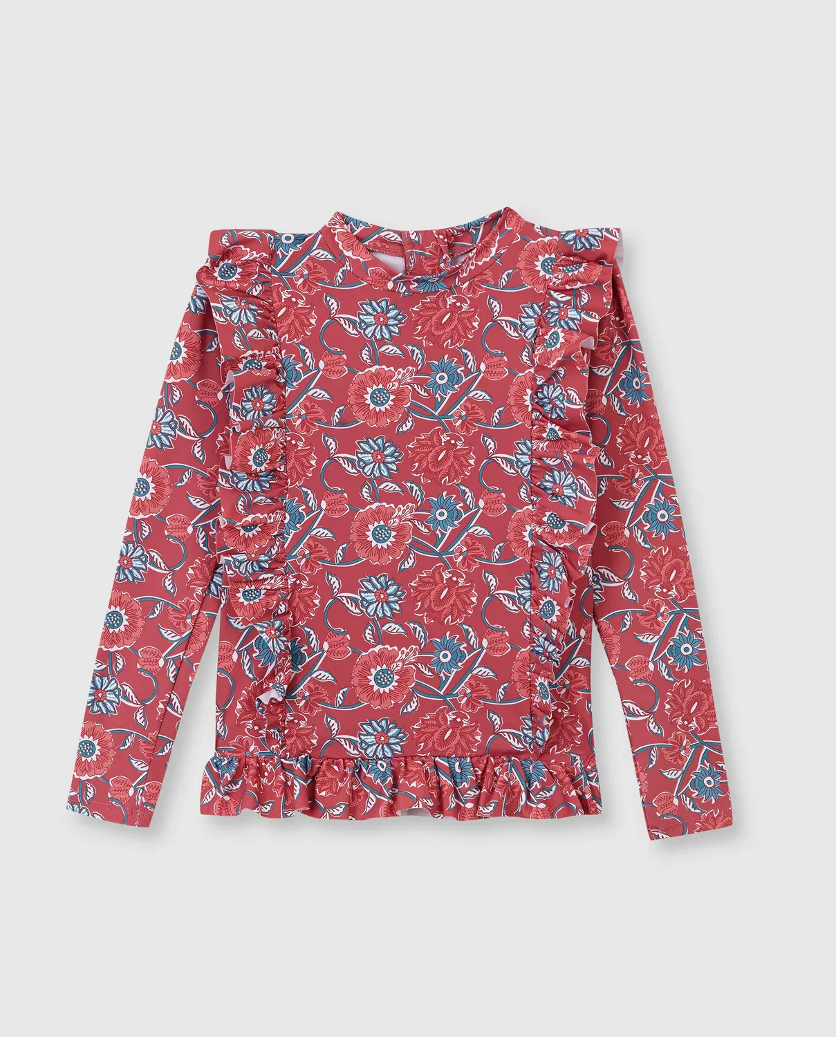 Детская футболка для плавания с защитой UPF 50+ Gocco, Rosa / Azul Marino